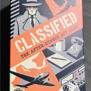 BNIB CLASSIFIED The After-Dinner Spy Game